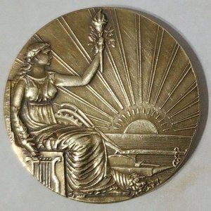 Medalla Oficial Centenario República Oriental del Uruguay 1830-1930 - imagen 2