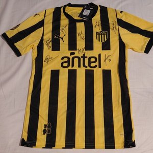 Camiseta Puma Original Peñarol Talle M Firmada - imagen 1