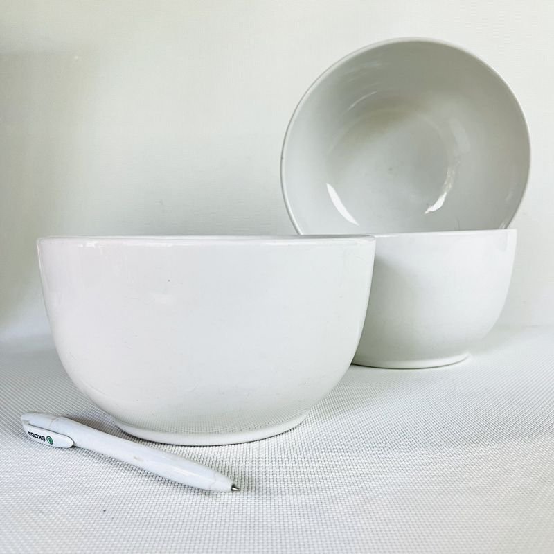 Tres tazas de porcelana grandes - imagen 3