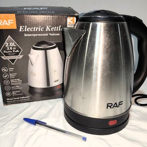 Jarra Eléctrica RAF de Acero Inoxidable, 2 Litros, con Caja - imagen 2