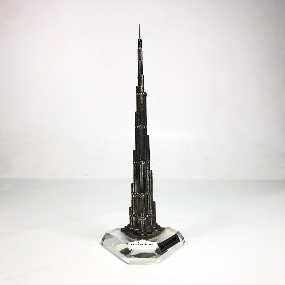 Réplica Burj Khalifa, Torre Más Alta del Mundo, 23 cm