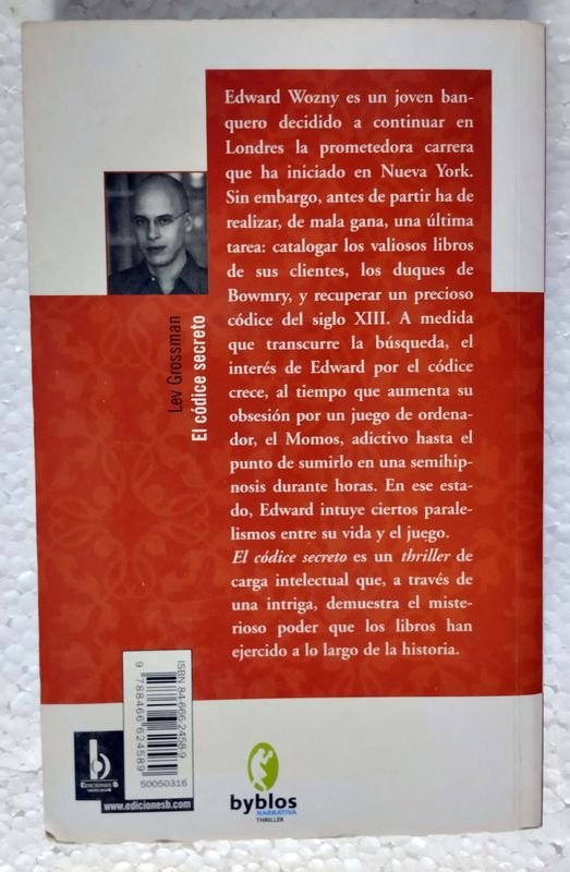 Libro: EL CODICE SECRETO de Lev Grossman - imagen 3
