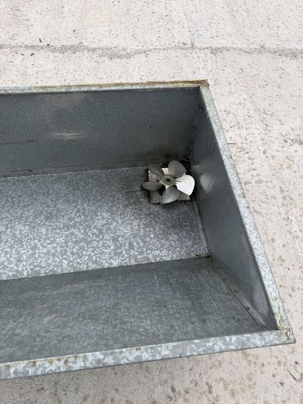 Gran campana extractora con forzador de chapa galvanizada - imagen 6