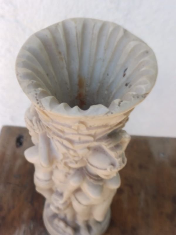 Jarrón griego con diseño de llave griega - imagen 3