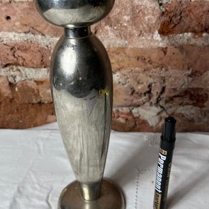 Velador de Platina Niquelada Maciza - imagen 6