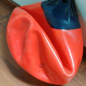 Defensa Náutica Naranja y Azul Oscuro 'MADE IN USA' A-4 (56x60 cm) - imagen 2