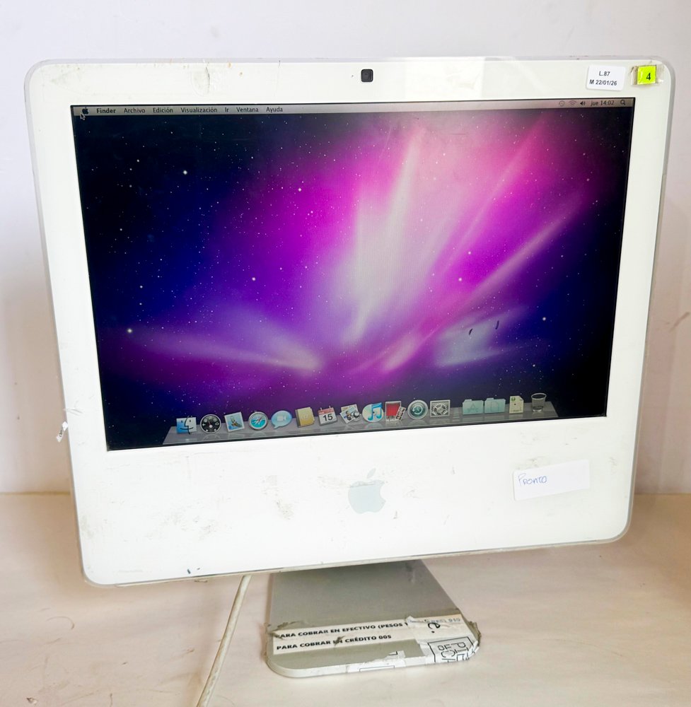 Lote anterior: Computadora Mac con cable y accesorios
