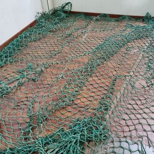 Red de Boliche Verde para Pesca o Decoración Marítima (7 x 3.50 m) - imagen 2