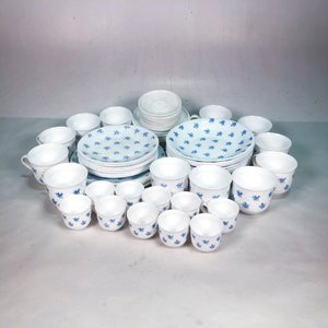 Lote anterior: Set Vajilla Arcoroc Vidrio Blanco con Diseño Floral Azul - 64 Piezas