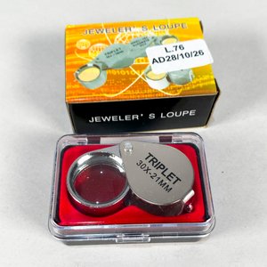 Lote anterior: Lupa de Joyero Triplet 30x-21mm con Estuche