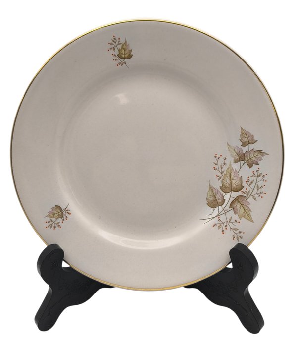 Platos de Porcelana Olmos con Borde Dorado - imagen 2