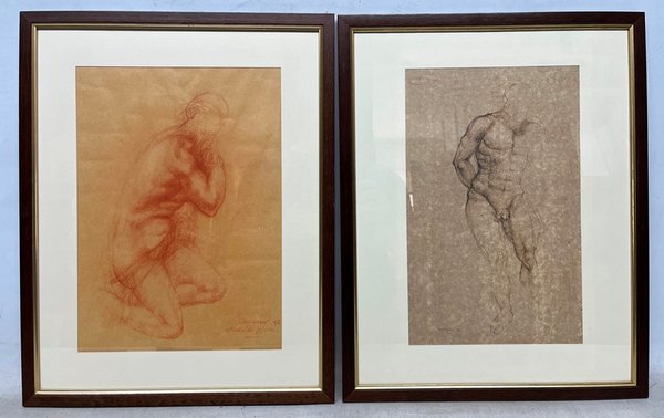 Lote anterior: Pintura de Francesco Lupinacci 'Estudios'