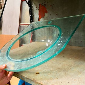 Mesada de Baño Moderna en Vidrio Templado - imagen 3