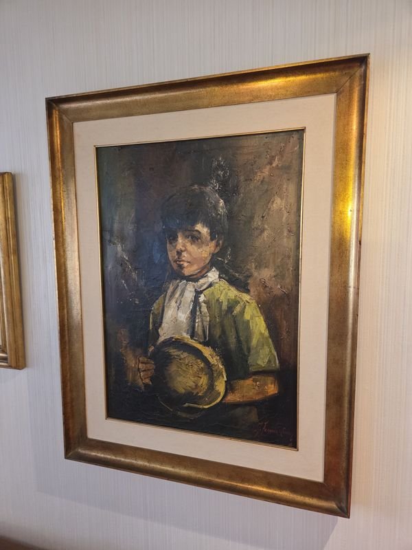 Lote anterior: Óleo del artista Fernández Cabral. 50x70