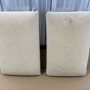 Par de Almohadas Viscoelásticas Tono Crema - imagen 2