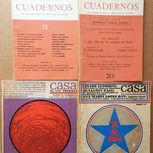Lote siguiente: Lote de 4 Revistas Literarias: Cuadernos y Casa de las Américas
