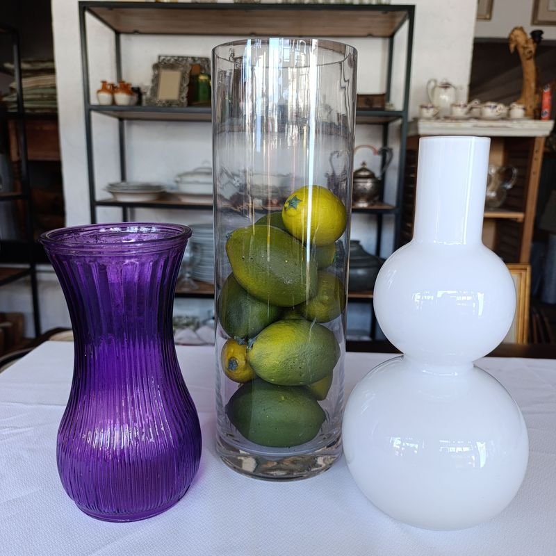 Floreros de cristal decorativos - imagen 2