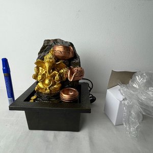 Fuente de Interior con Figura de Ganesha y Cascadas - imagen 3