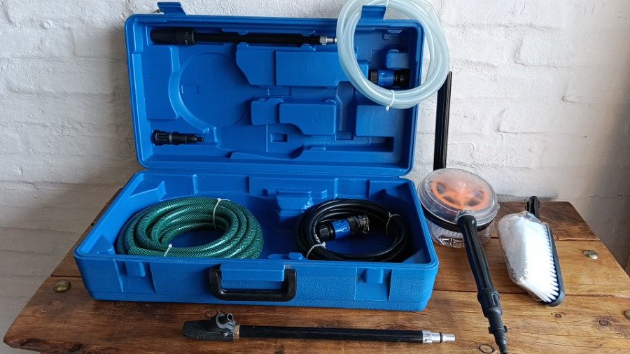 Kit Arenador para Hidrolavadora ANLU Nuevo en Maletín Azul