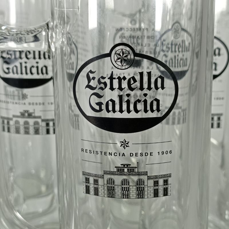 Jarras cerveceras con publicidad de Estrella Galicia - imagen 2