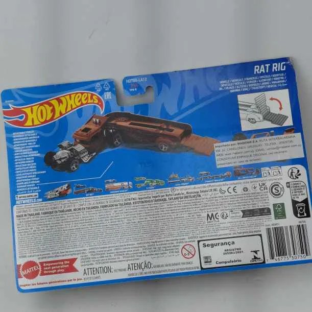 Juguetes Hot Wheels Super Rigs Rat Ril - imagen 3