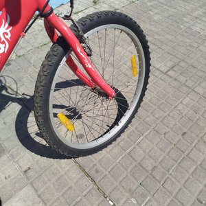 Bicicleta Roja Rodado 24 - imagen 2