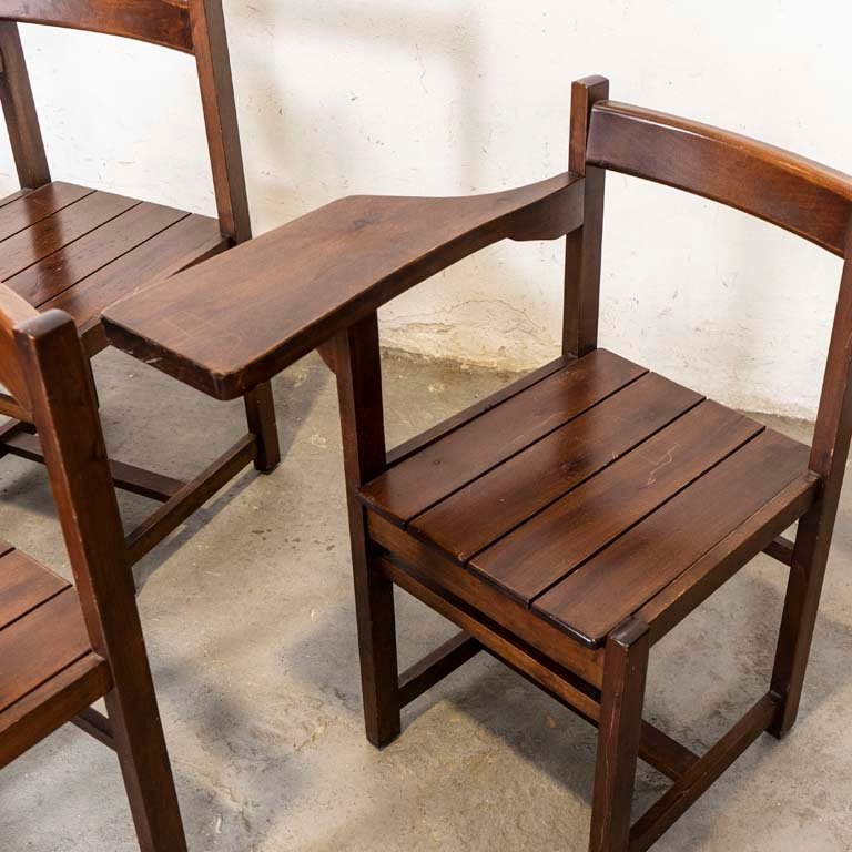 Pupitres de madera Delfino Alvarez en excelente condición - imagen 2