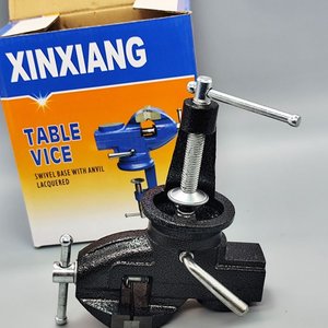 Morza de Mesa Giratoria Xinxiang 50mm con Base y Yunque Lacado - imagen 6