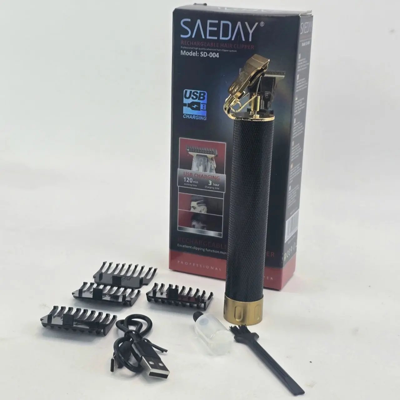 Patillera Recargable USB C Saeday SD-004 Profesional