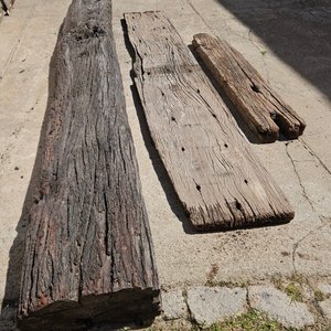 Lote: recortes madera dura y durmiente - imagen 3