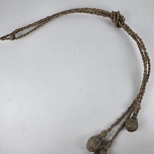 Boleadoras Criollas Antiguas con Peso de Mano - imagen 4