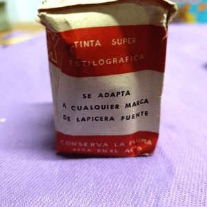 Lapicera Sheaffer's de Tinta Líquida con Estuche y Tinta Rex - imagen 2