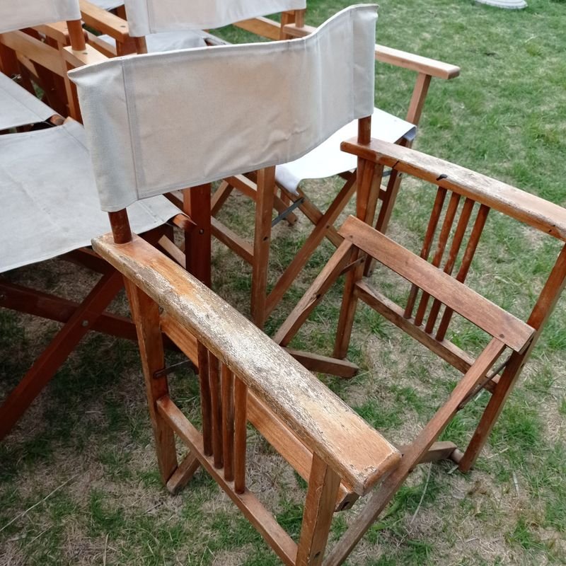 Sillas plegables de exterior en madera - imagen 5