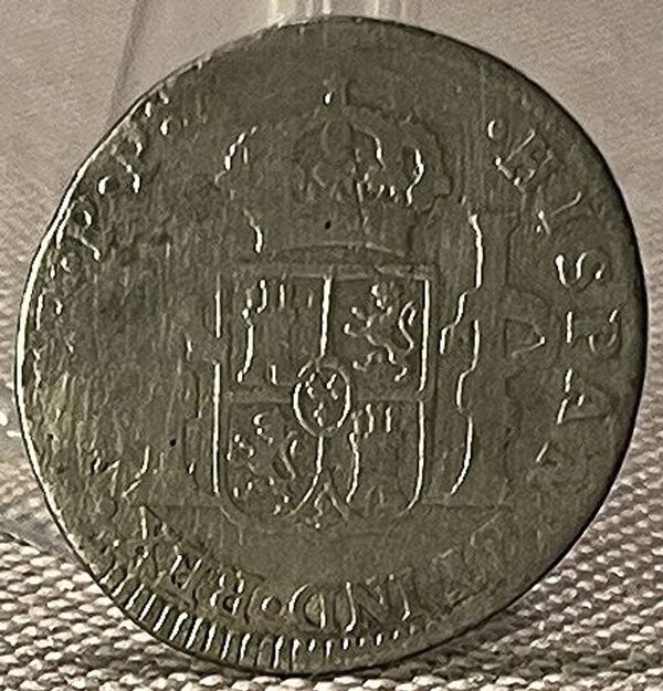 Moneda de Plata de Bolivia, Potosí, 2 Reales, 1797 - imagen 1