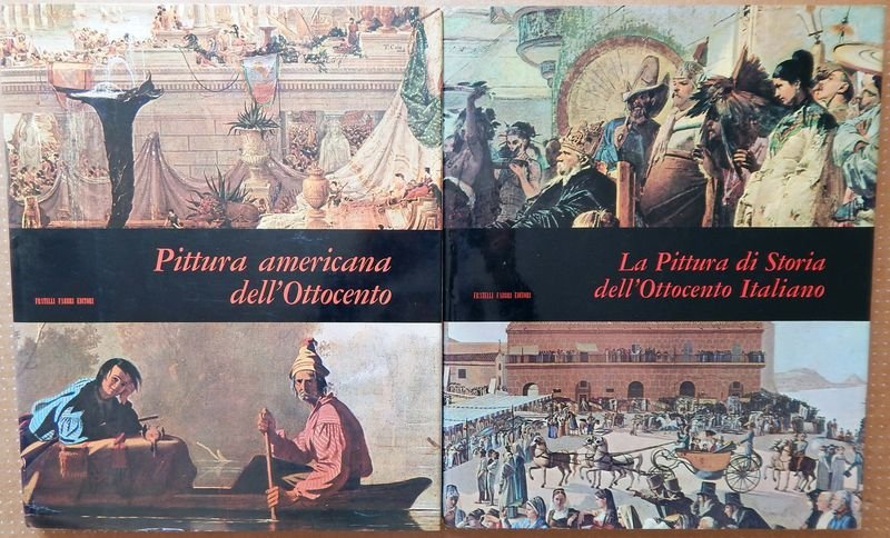 Dos Libros de Arte: Pintura Italiana y Americana del Siglo XIX