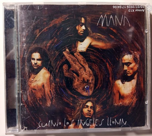 CD Maná "Cuando los Ángeles Lloran" Importado USA 1995 - imagen 1