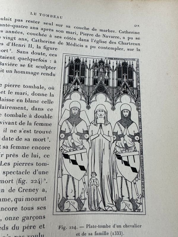 Libro de arte religioso francés de finales de la Edad Media por Emile Male - imagen 5