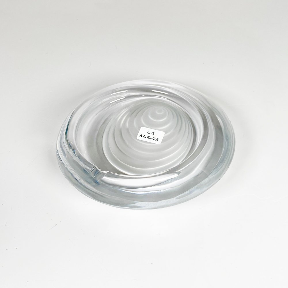 Lote anterior: Cenicero de cristal hialino firmado Daum France
