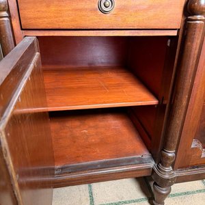 Aparador Antiguo Estilo Inglés en Madera Noble - imagen 7