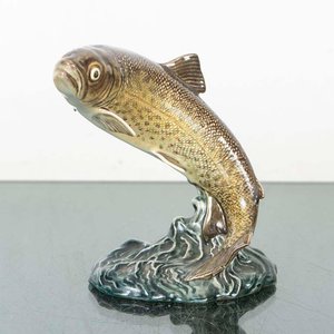 Lote siguiente: Figura de Pez de Loza Inglesa Beswick, Modelo 1032, Restaurada