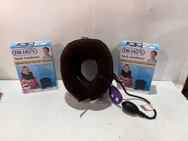 2 Cuellos Inflables Dr. Ho's para Tracción Cervical