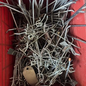 Lote de Ganchos para Panel Ranurado, Varias Medidas - imagen 4