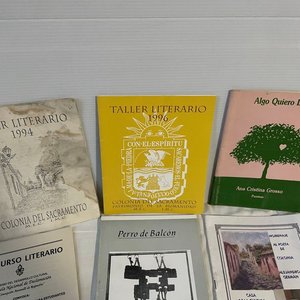 Lote de Publicaciones Literarias de Colonia: Talleres Literarios, Poemas y Concursos - imagen 2