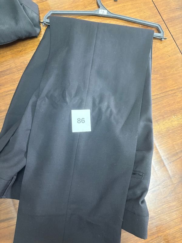 Pantalón de Vestir Negro Talle 42 Hisul