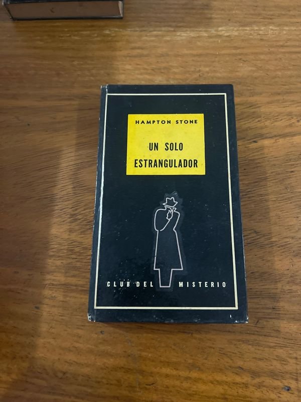 Libro "Un Solo Estrangulador" de Hampton Stone