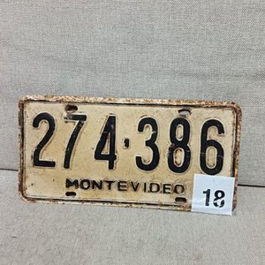 Lote siguiente: Matrícula Antigua de Montevideo 274-386