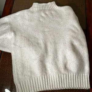 Blusón Blanco Cuello Polera Talle G - imagen 2