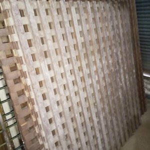 Seis rejillas madera eucalipto 200 x 240 cm y 175 x 300 cm - imagen 1