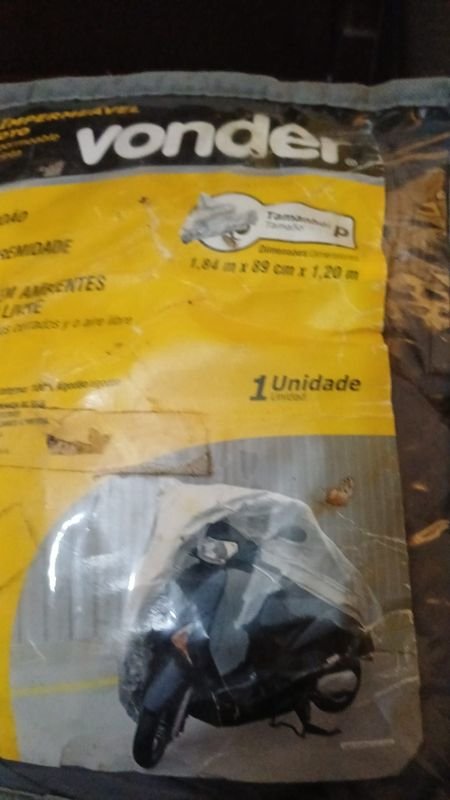 Cobertor Impermeable para Moto Vonder Talle P