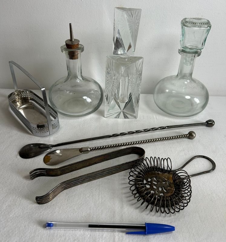 Set de Accesorios para Tragos y Cristalería Fina